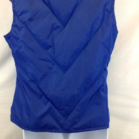 Vintage Blue Goose Down Puffer Vest - Picture 6 of 11